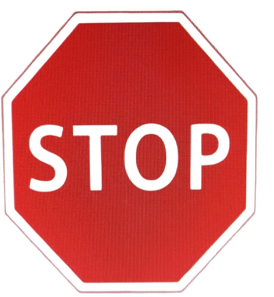 Stop Uyarı Levhası